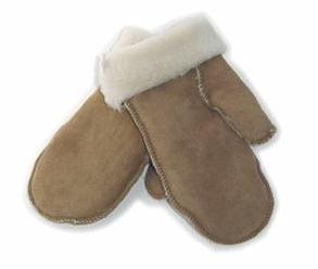 Sheepskin Mittens