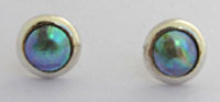 White Pearl Earrings