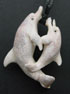 dolphin carvings